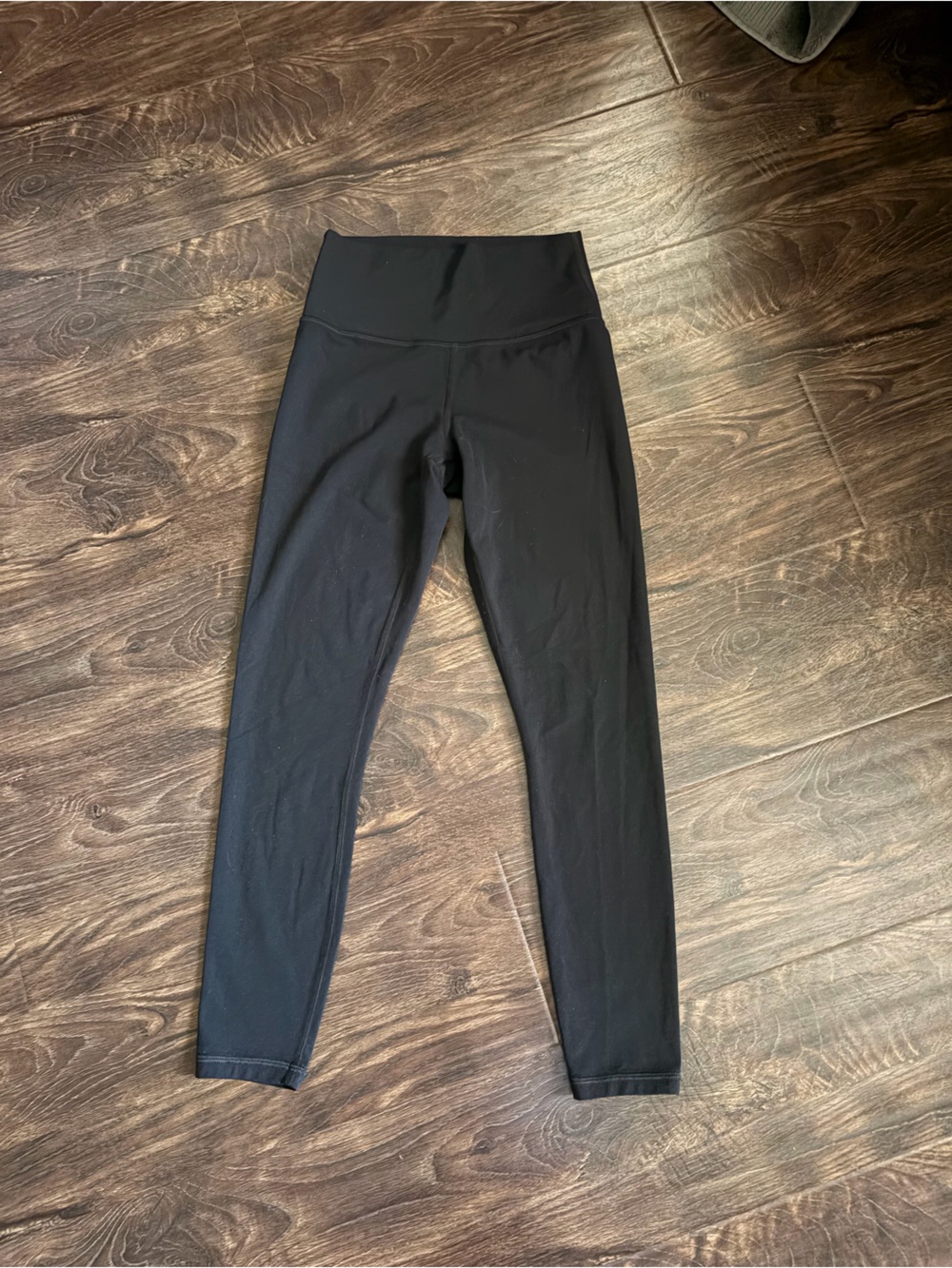 Athleta Transcend 7/8 Tight Black Leggings extra Small High Rise Yoga